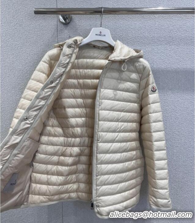 Big Discount Moncler Oredon Short Down Jacket 1114 White 2025