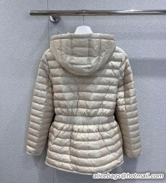 Big Discount Moncler Oredon Short Down Jacket 1114 White 2025
