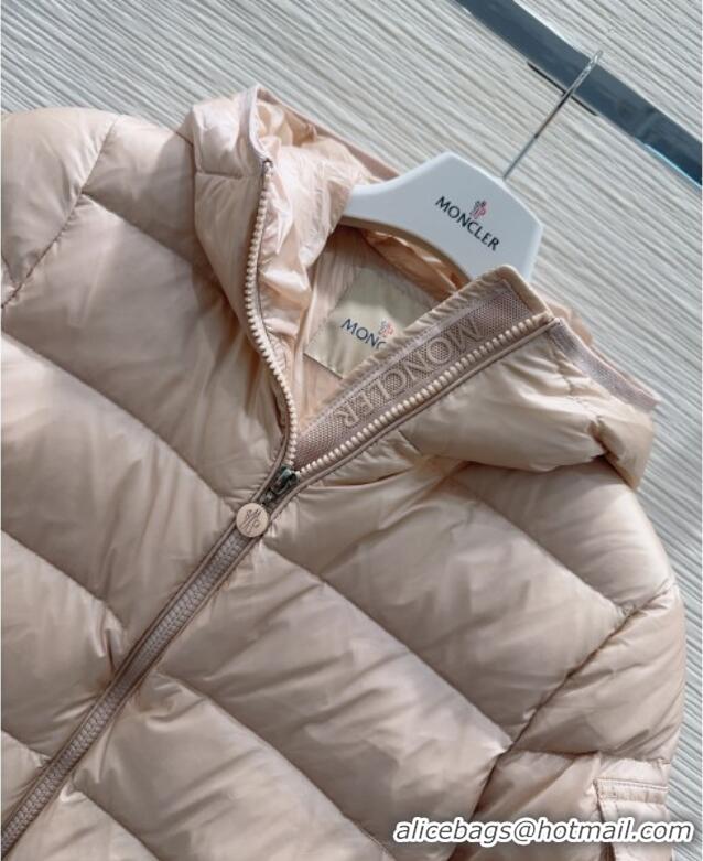 Best Price Moncler Down Jacket ML111524 Light Pink 2025