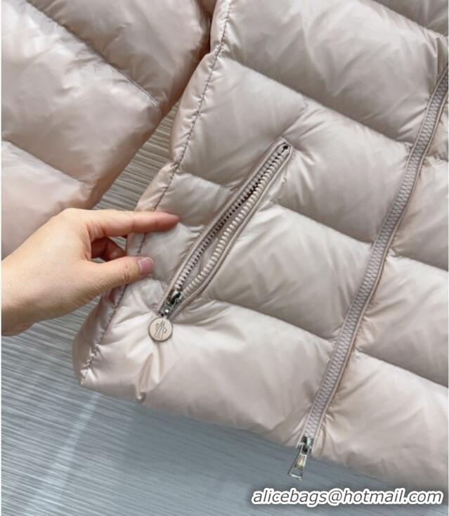 Best Price Moncler Down Jacket ML111524 Light Pink 2025