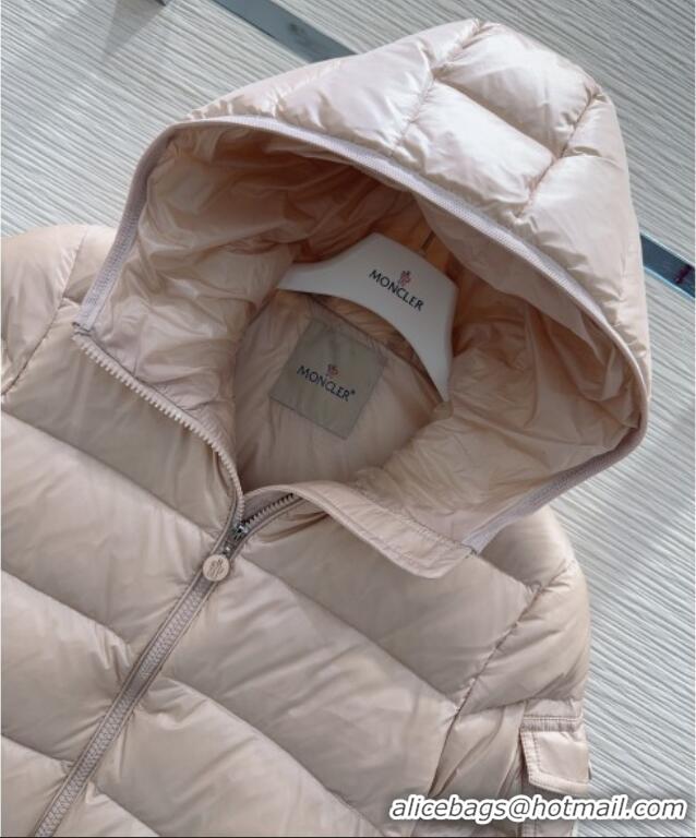 Best Price Moncler Down Jacket ML111524 Light Pink 2025