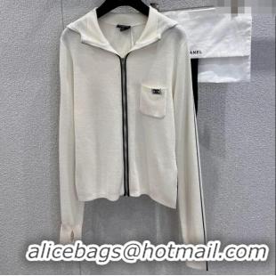 ​Top Grade Chanel Wool Jacket CH111451 White 2025