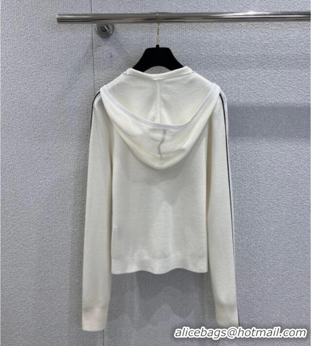 ​Top Grade Chanel Wool Jacket CH111451 White 2025