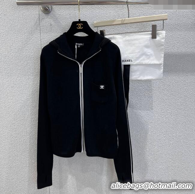 ​Good Looking Chanel Wool Jacket CH111451 Black 2025