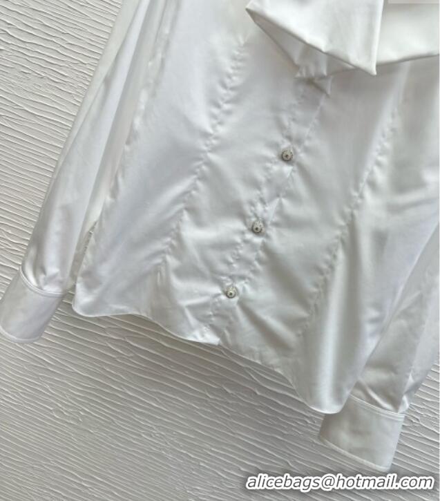 Good Quality Chanel Shirt CH111463 White 2025