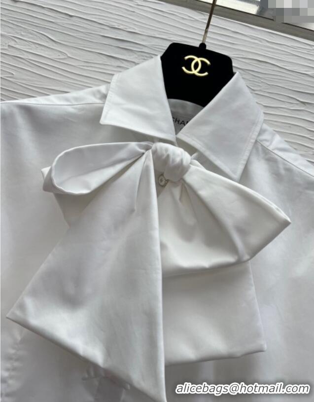 Good Quality Chanel Shirt CH111463 White 2025