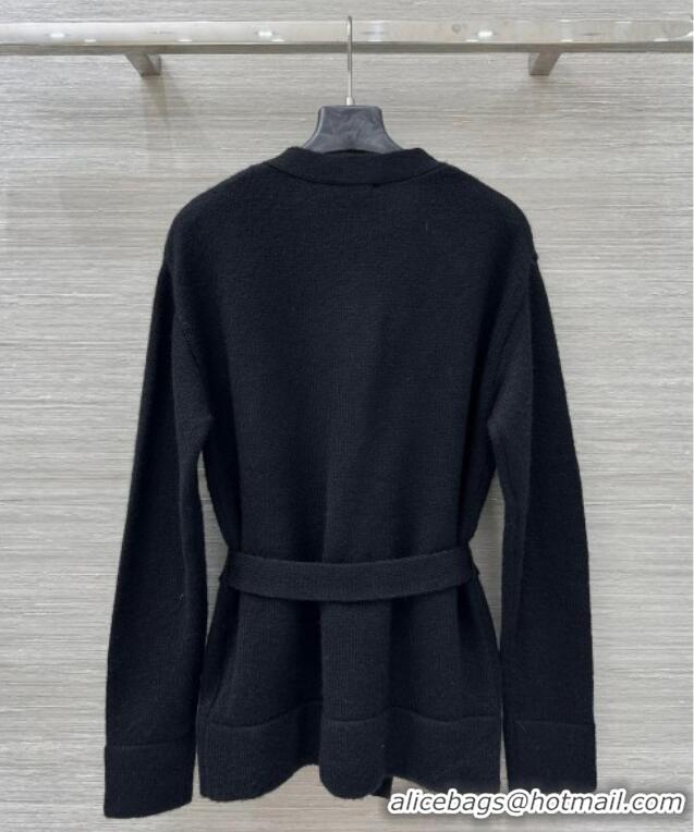 Traditional Discount Chanel Mohiar Wool Cardigan CH111505 Black 2025