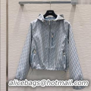 Super Quality Dior Oblique Jacket DR090407 Blue 2025