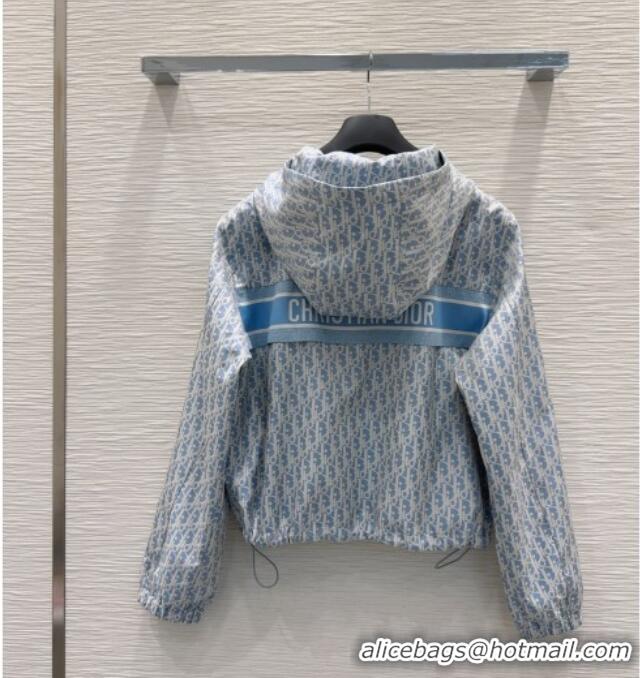 Super Quality Dior Oblique Jacket DR090407 Blue 2025