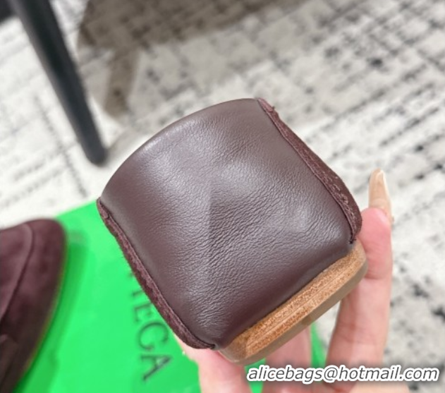 Good Quality Bottega Veneta Daddy Loafers in Suede Brown 0823053