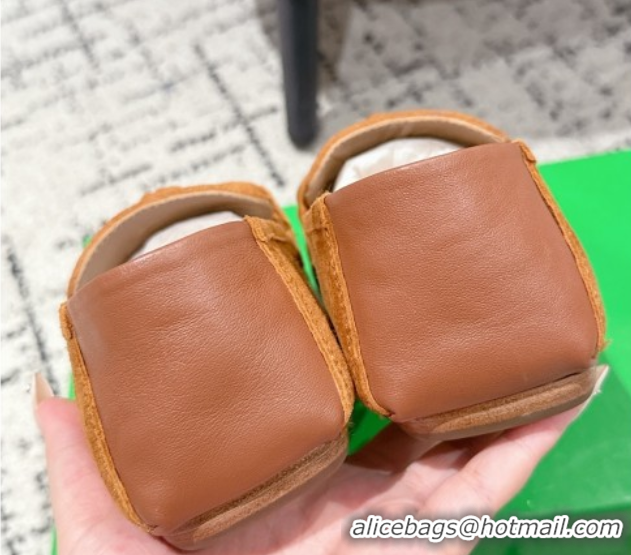 Stylish Bottega Veneta Daddy Loafers in Suede Yellow 0823054