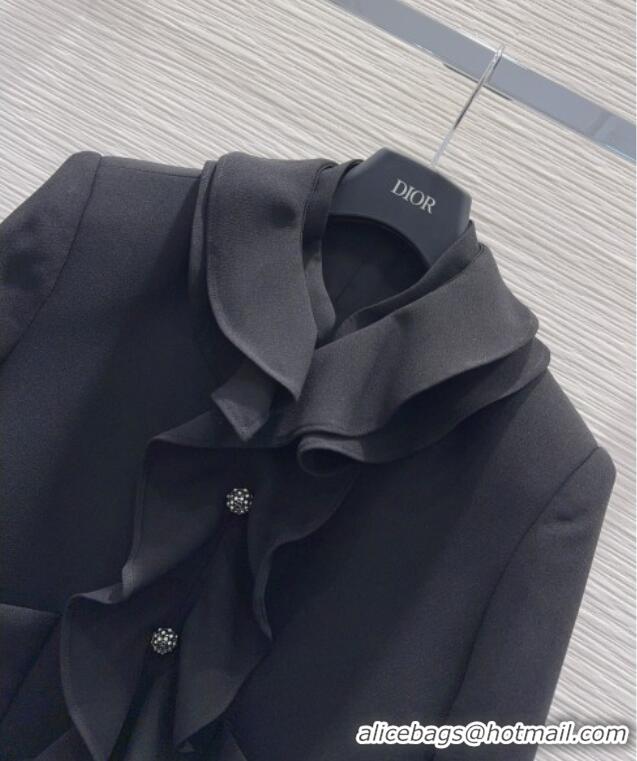 ​Modern Classic Dior Jacket and Skirt Set PR090410 Black 2025