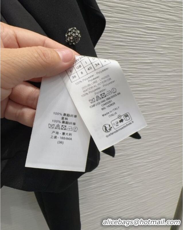 ​Modern Classic Dior Jacket and Skirt Set PR090410 Black 2025
