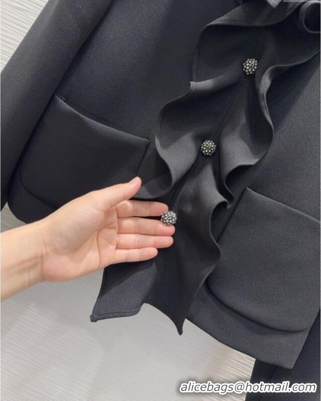 ​Modern Classic Dior Jacket and Skirt Set PR090410 Black 2025