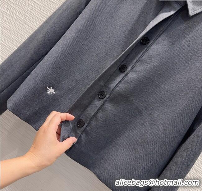 Top Grade Dior Shirt and Shorts Set DR090450 Grey 2025