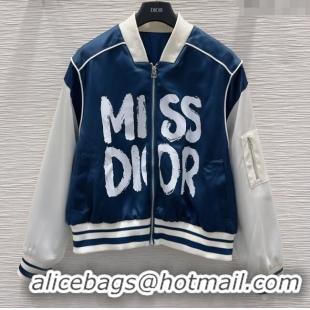 Reasonable Price Dior Miss Dior Jacket DR090411 Blue 2025