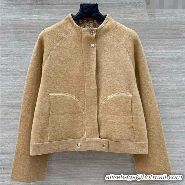Good Looking Dior Wool Reversible Jacket CH090423 Beige 2025