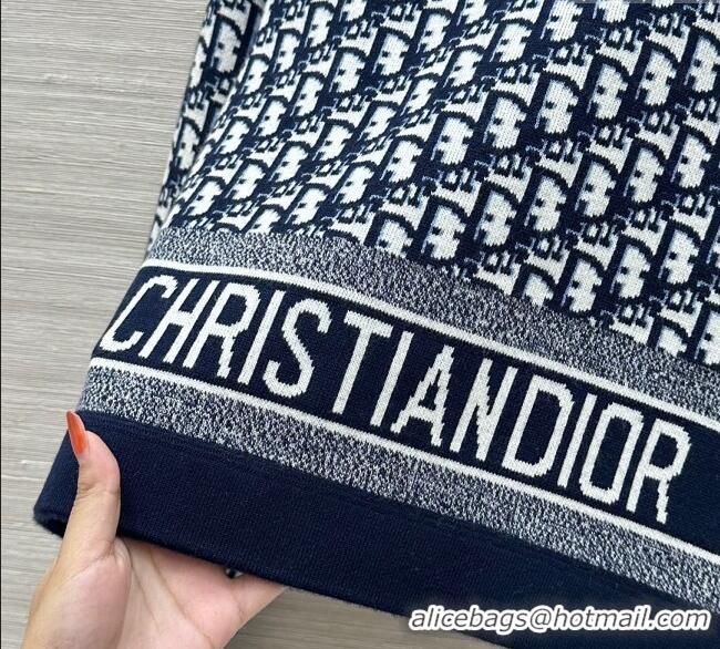 Luxury Cheap Dior Wool Reversible Jacket CH090423 Blue 2025