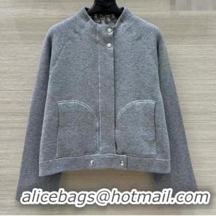 Buy Discount Dior Wool Reversible Jacket CH090423 Grey 2025