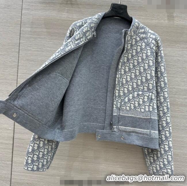 Buy Discount Dior Wool Reversible Jacket CH090423 Grey 2025