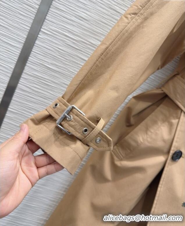 Well Crafted Dior Printed Cotton Coat DR090531 Beige 2025