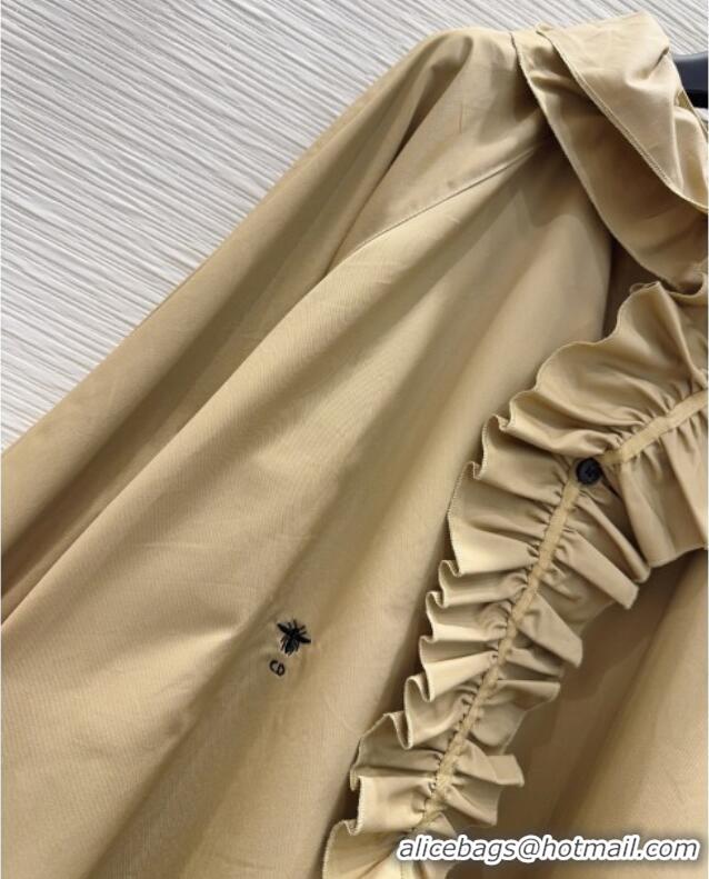 Big Discount Dior Cotton Shirt DR090501 Beige 2025