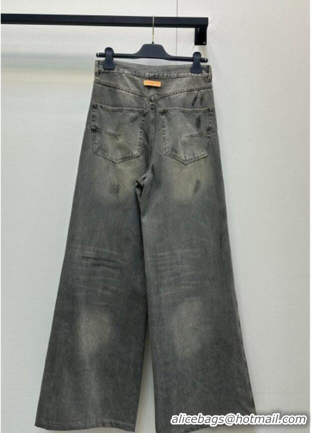 Buy Fashionable Dior Cotton Jeans DR090523 Grey 2025