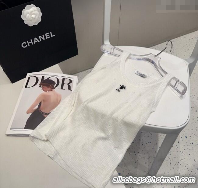 Buy Fashionable Dior CD Vest 0911 White 2025