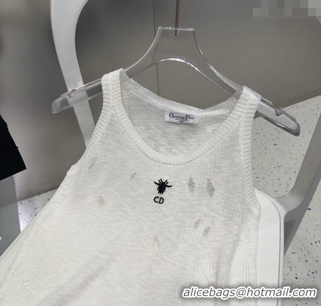Buy Fashionable Dior CD Vest 0911 White 2025