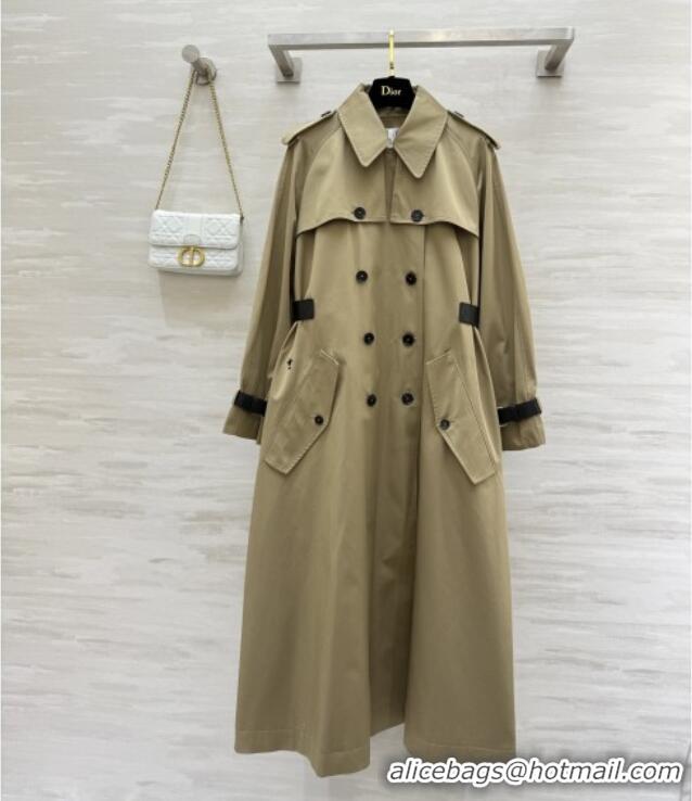 Buy Promotional Dior Long Coat B91615 Khaki 2025