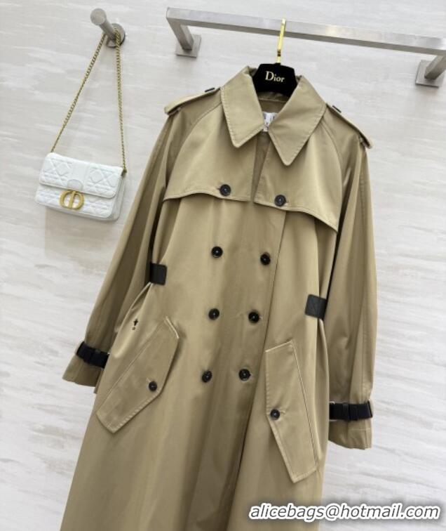 Buy Promotional Dior Long Coat B91615 Khaki 2025