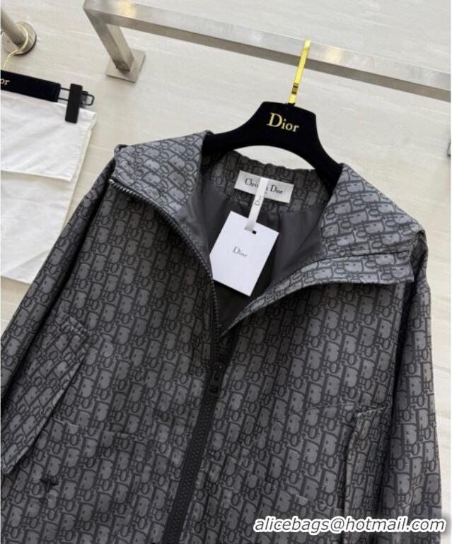 Top Quality Dior Oblique Jacket DR091901 Grey 2025