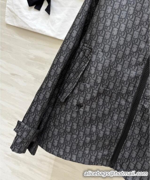 Top Quality Dior Oblique Jacket DR091901 Grey 2025
