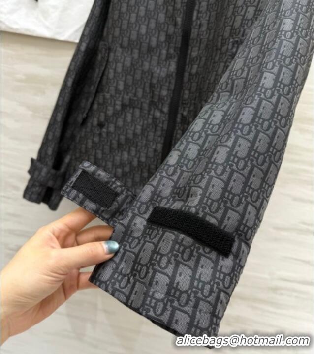 Top Quality Dior Oblique Jacket DR091901 Grey 2025