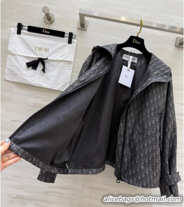 Top Quality Dior Oblique Jacket DR091901 Grey 2025