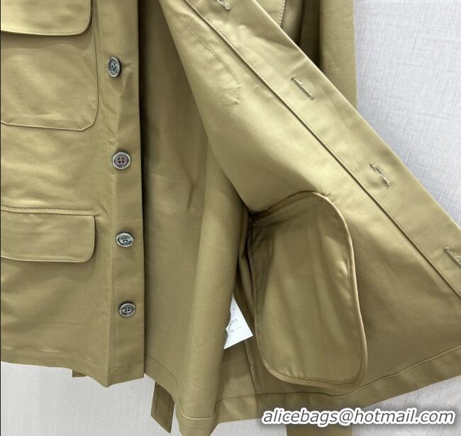 Famous Brand Dior Cotton Jacket DR091906 Yellow 2025