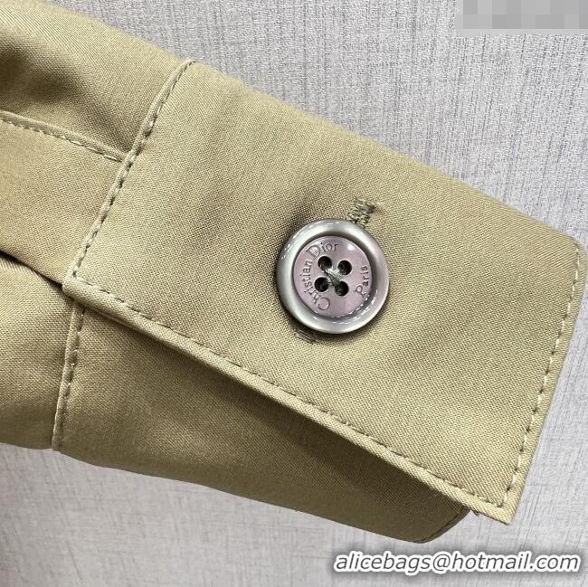 Famous Brand Dior Cotton Jacket DR091906 Yellow 2025