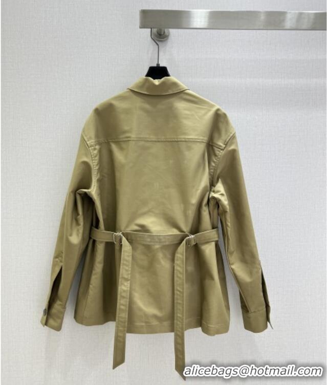 Famous Brand Dior Cotton Jacket DR091906 Yellow 2025