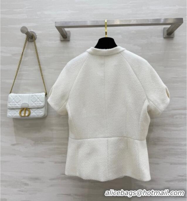 Best Price Dior Bow Top DR091975 White 2025