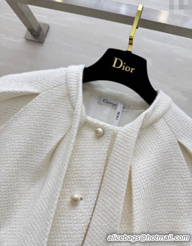 Best Price Dior Bow Top DR091975 White 2025