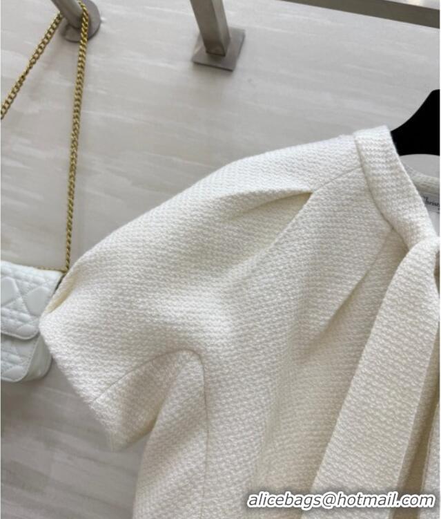 Best Price Dior Bow Top DR091975 White 2025