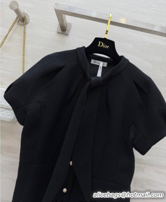 Good Looking Dior Bow Top DR091975 Black 2025