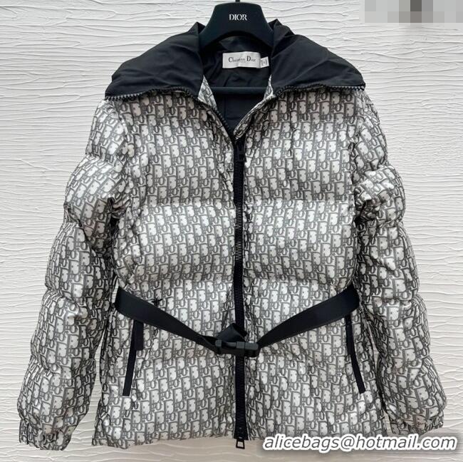 Promotional Dior Oblique Padded Jacket 1014 Grey 2025