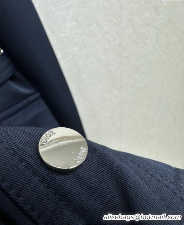 Top Grade Dior Short Coat DR101504 Blue 2025