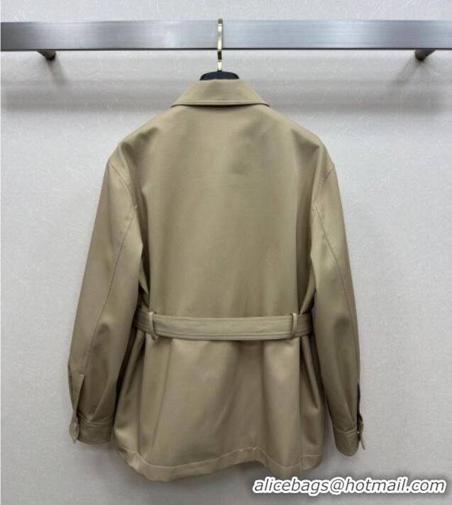 Buy Discount Dior Short Coat DR101504 Beige 2025