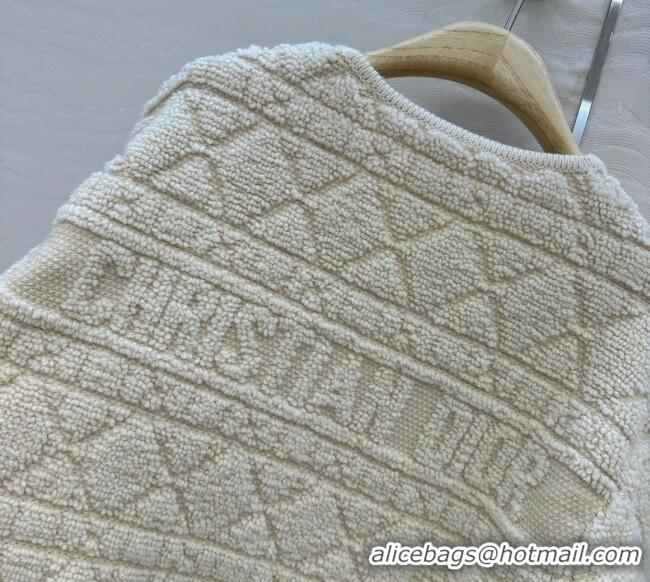Top Grade Dior Wool Blend Oblique Cardigan DR101506 White 2025
