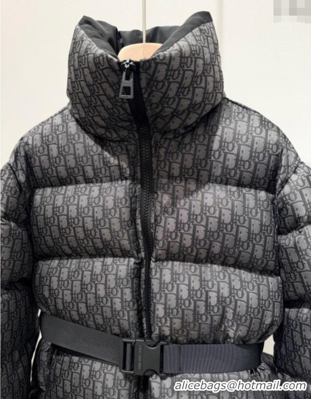 Fashion Discount Dior Oblique Down Jacket 1015 Black 2025