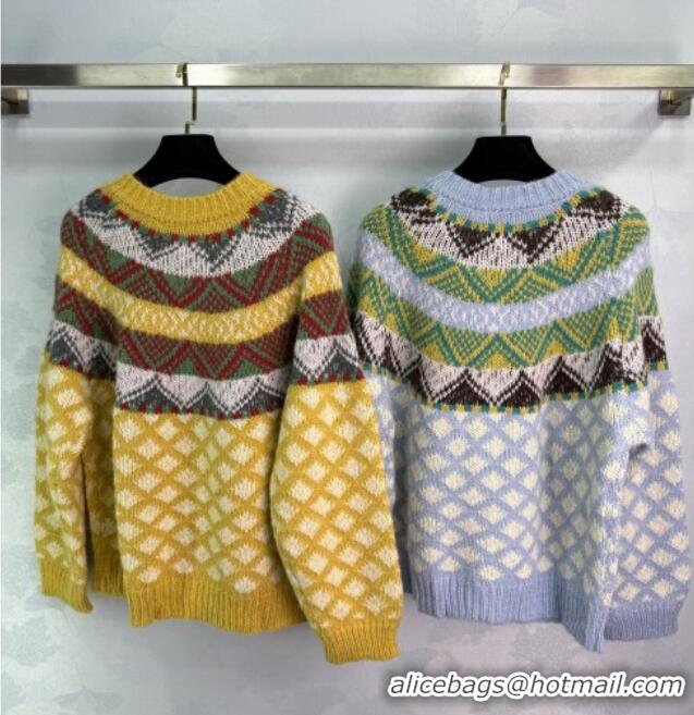 Reasonable Price Dior Wool Blend Cardigan DR101508 Blue 2025