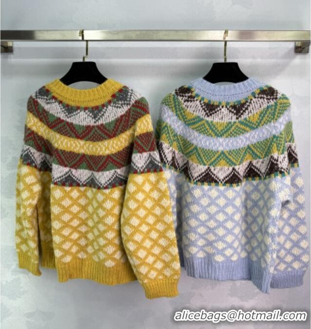 Promotional Dior Wool Blend Cardigan DR101508 Yellow 2025