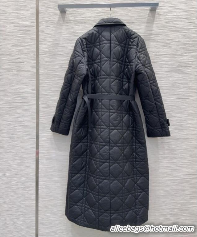 Reasonable Price Dior Quilted Padded Coat DR110636 Black 2025